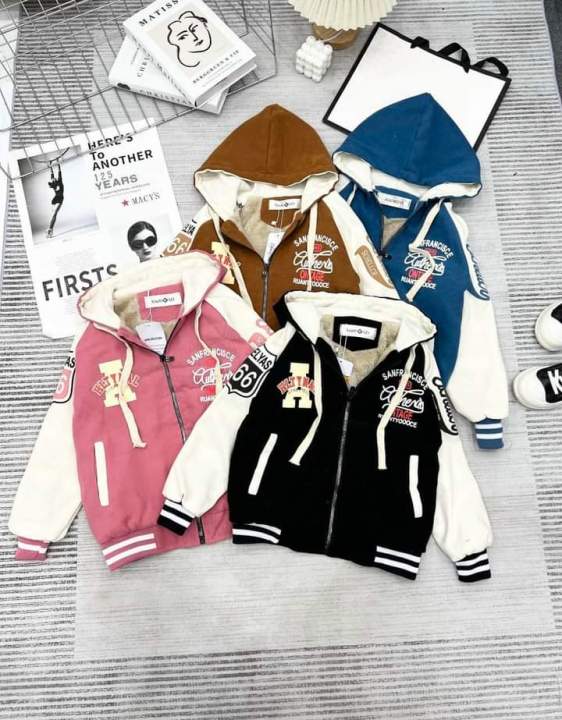 Áo khoác nỉ cho bé gái – Ấm áp và thời trang cho mùa đông