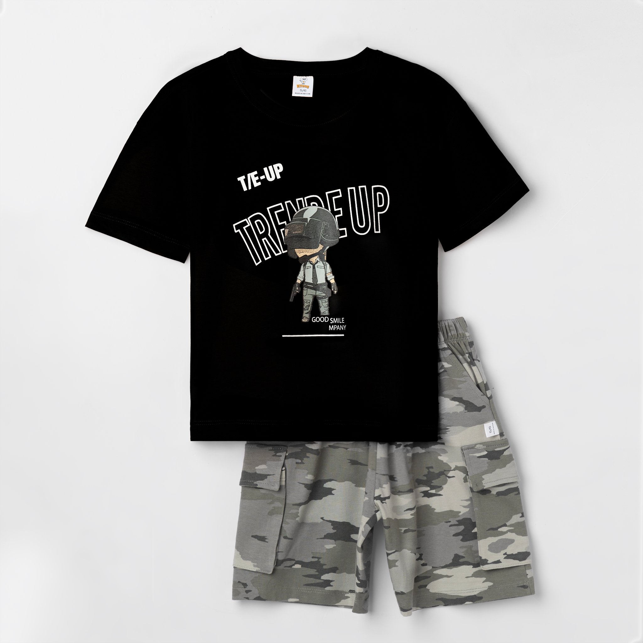 Bộ đồ rằn ri cho bé – Phong cách cá tính và năng động