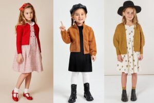 Bộ Sưu Tập Đồ Mùa Thu Cho Bé Gái Phong Cách Và Ấm Áp