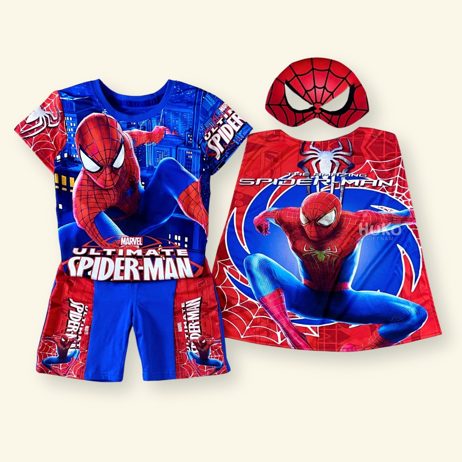 Đồ bộ siêu nhân cho bé trai – Phong cách mạnh mẽ và năng động