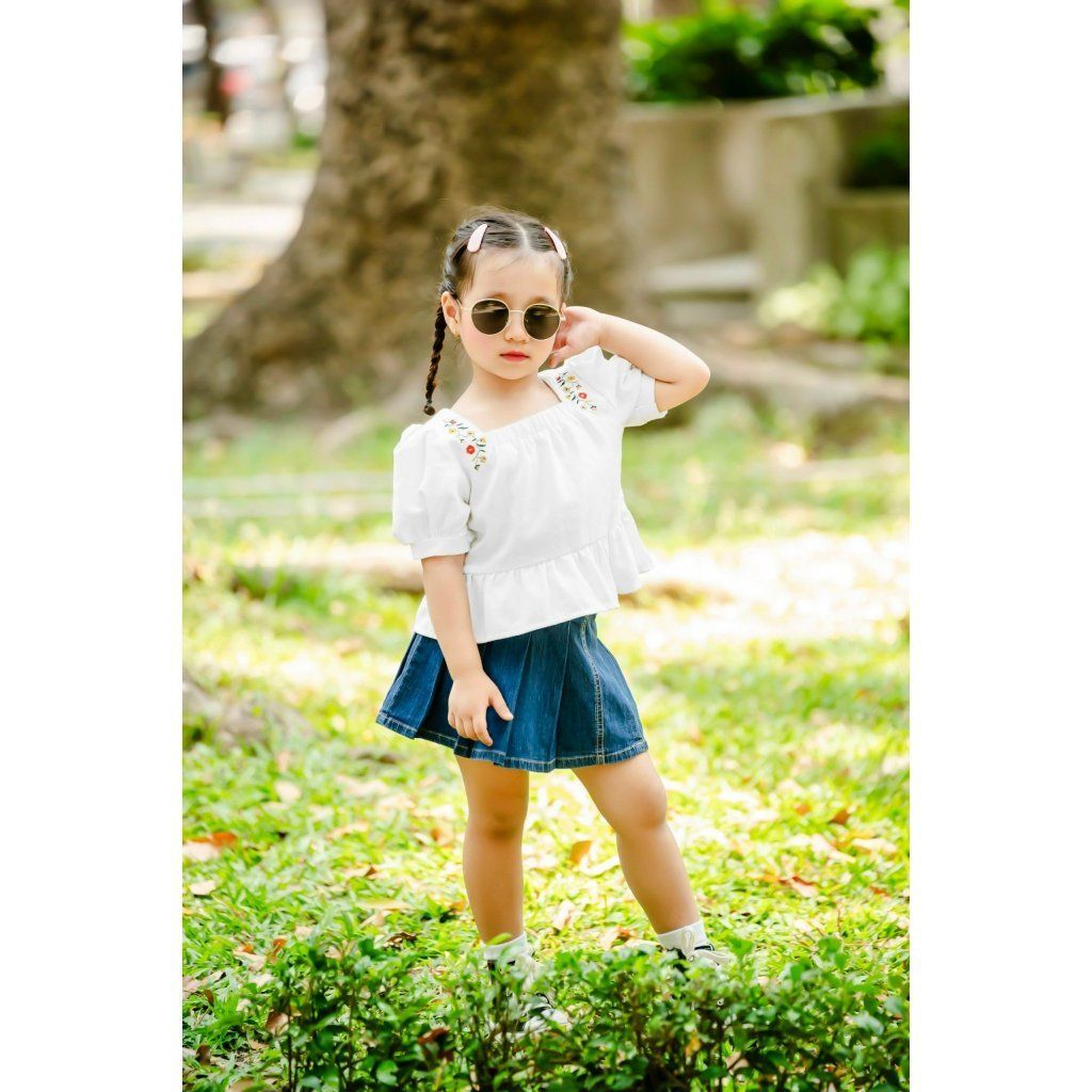 Sỉ Áo Kiểu Cho Bé Gái - Thời Trang Đáng Yêu Và Phong Cách